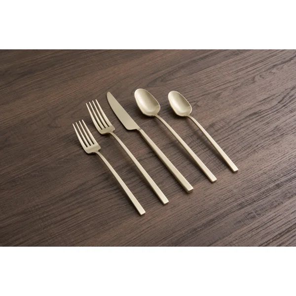 Damaris Mirror 20-Piece Flatware Set, Service For 4 | Wayfair North America