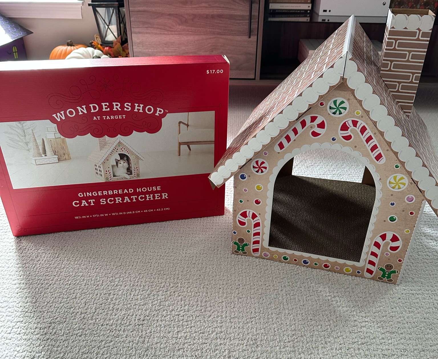 If you have a cat, they need this! How fricken cute and super sturdy! One of their best cat houses so far and I’ve bought many. 

#LTKSeasonal #LTKunder50 #LTKHoliday