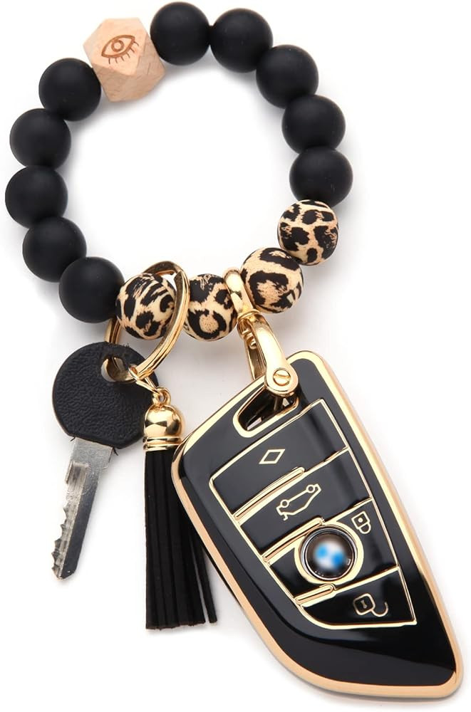 for BMW Key Fob Cover with Keychain. For BMW 1 3 5 6 7 Series 530 F48 X1 X2 X3 X4 X5 X6 | Amazon (US)