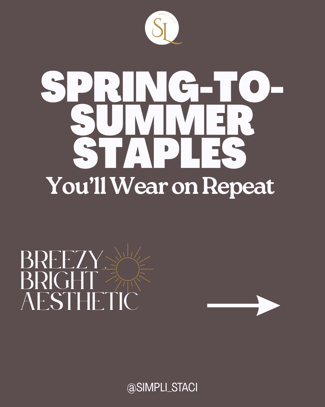 ☀️ Spring-to-summer weather is officially here, and these are the pieces I’ll be reaching for on repeat.
The goal? Pieces that feel luxe, lightweight, and effortless—and work from brunch to beach weekend.

Everything is about looking polished but feeling easy-breezy chic.


#SpringSummerStyle #CapsuleWardrobe #LuxeForLess #SimpliLuxeStyle #SeasonalStaples #AffordableLuxury #ChicStyleTips #EffortlessChic


#LTKStyleTip #LTKOver40 #LTKFindsUnder100