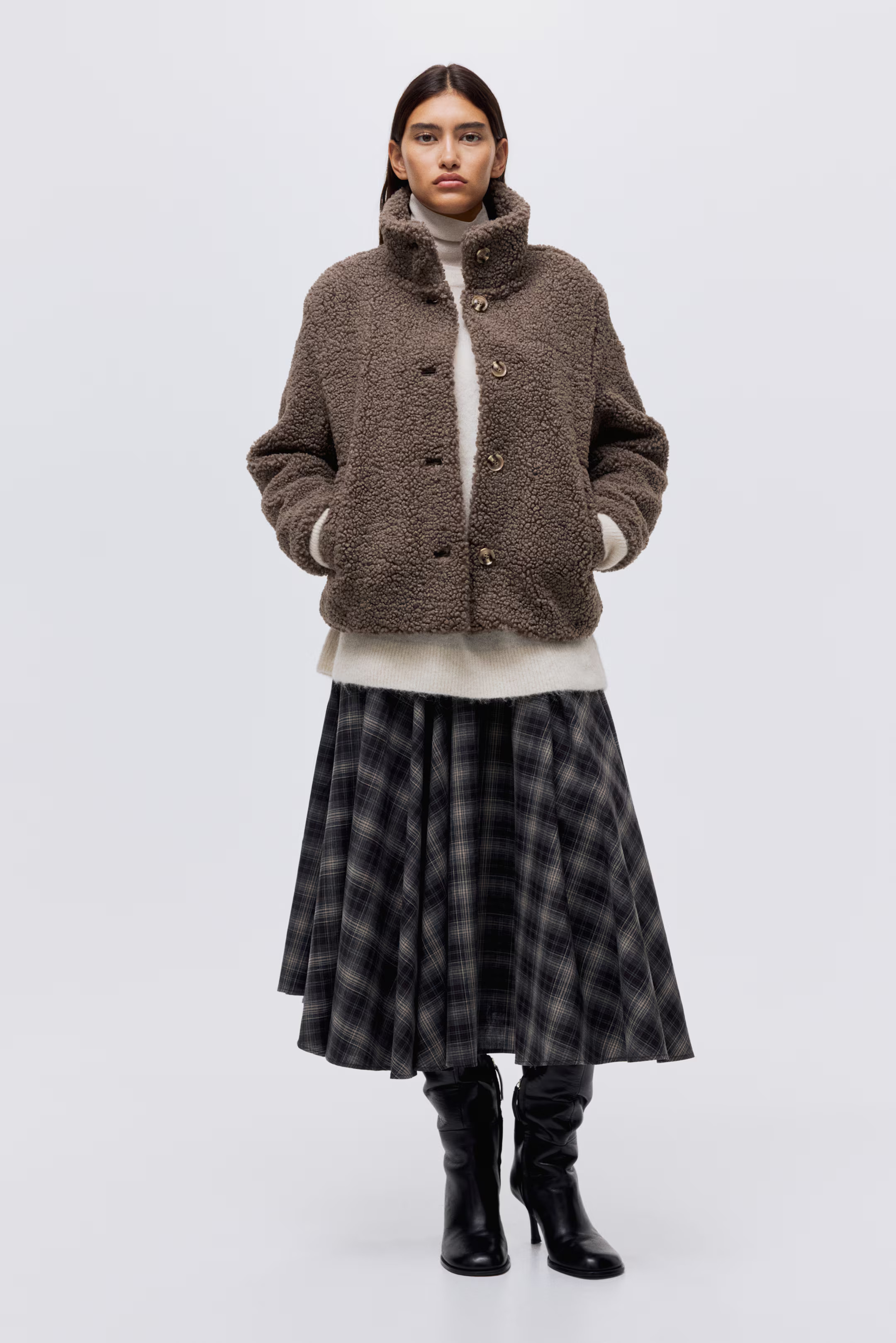 Teddy jacket | H&M (UK, MY, IN, SG, PH, TW, HK)