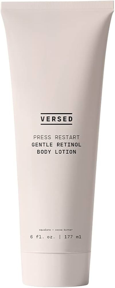 Versed Press Restart Retinol Body Lotion - Skin Firming Lotion with Cocoa Butter, Squalane & Vita... | Amazon (US)