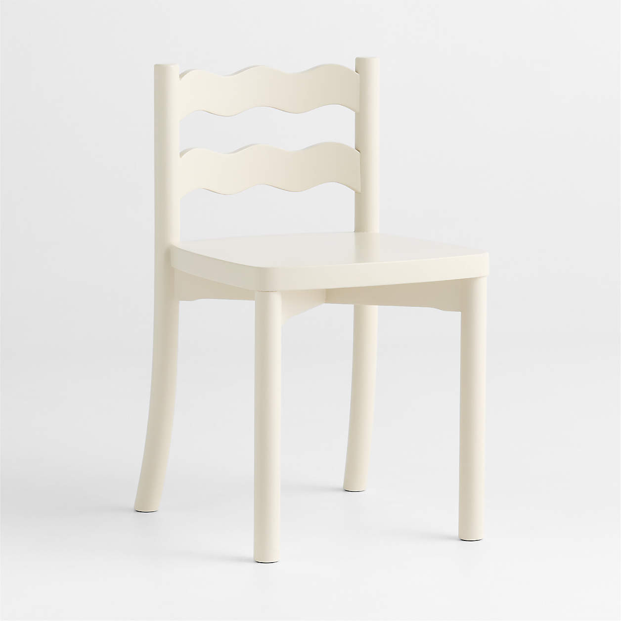 Waveland Linen Wood Kids Play Chair | Crate & Kids | Crate & Barrel