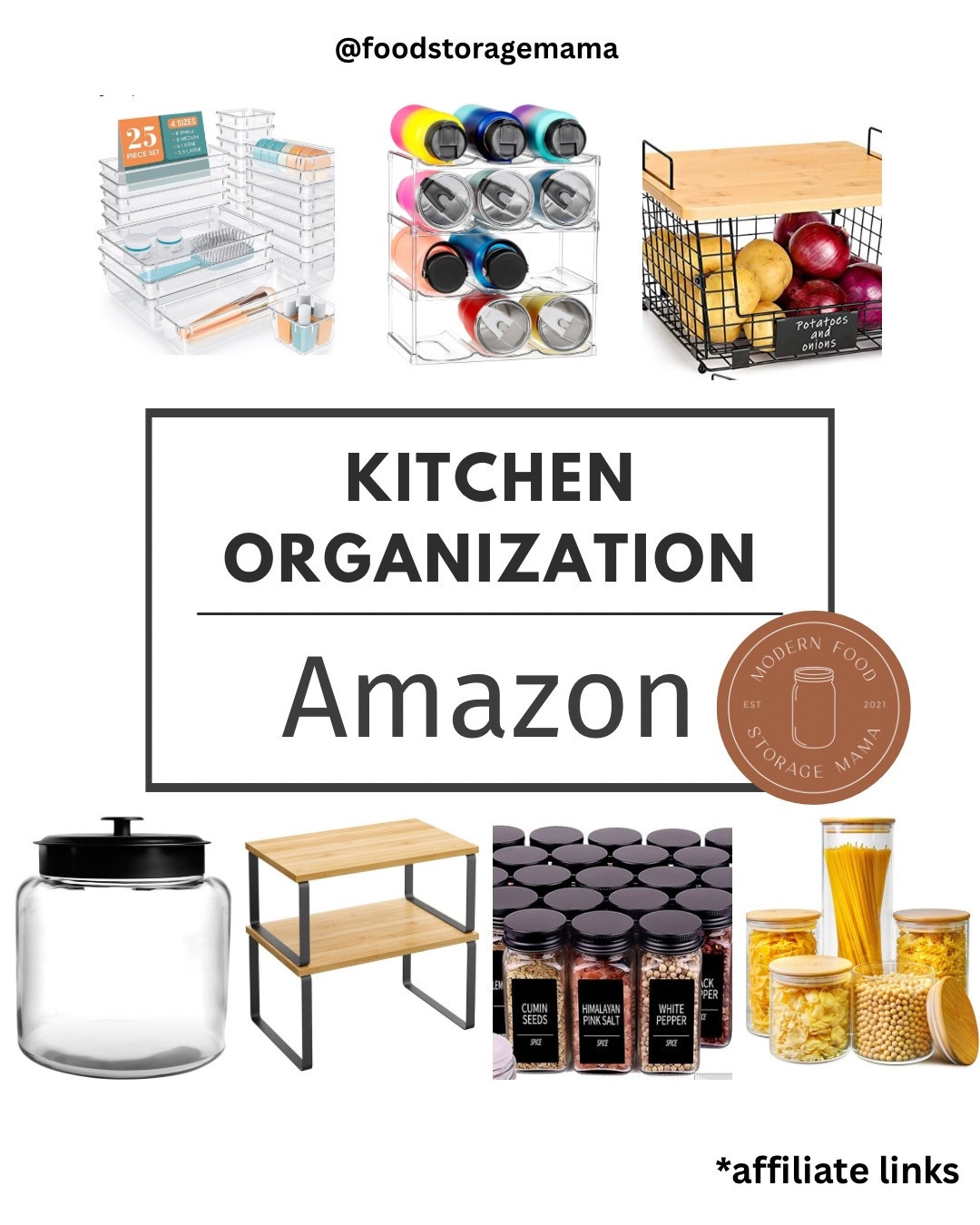 I'm giving my Kitchen a HUGE overall this month! I need to clean out every cabinet, shelf, and drawer! 

I have found some awesome organization products on Amazon! 

Follow along on Instagram @foodstoragemama as I tackle organizing my kitchen one section at a time. 

#LTKFamily #LTKHome #LTKSaleAlert