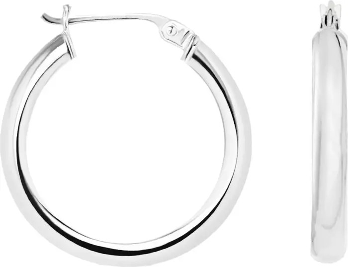 Sterling Silver Super Small Hoop Earrings | Nordstrom