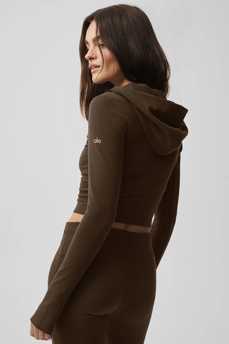 Sway Full Zip Hoodie | Alo Yoga (US)
