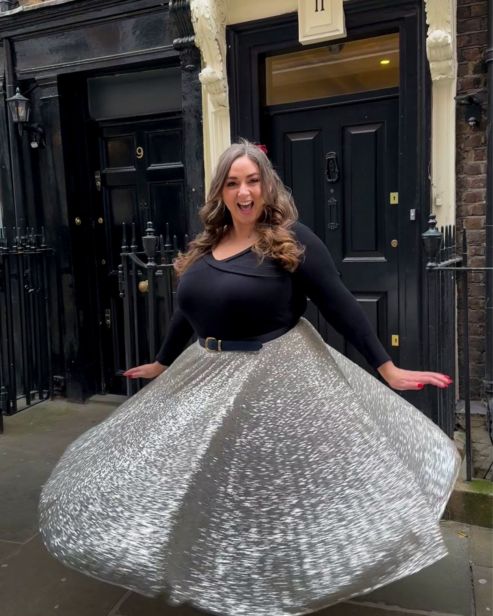 What I’m wearing today size 20/22… going to London to see a musical. And sequins and bows aren’t just for Christmas!

#LTKplussize #LTKmidsize #LTKcurves