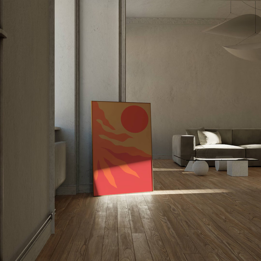 Coral Cutouts Downloadable Artwork, Matisse Inspired Printable, Abstract Cutout Art Print, Wall A... | Etsy (NL)