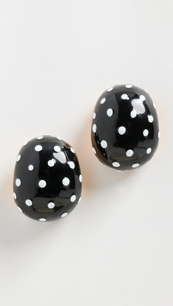 Domed Hoop Earrings | Shopbop