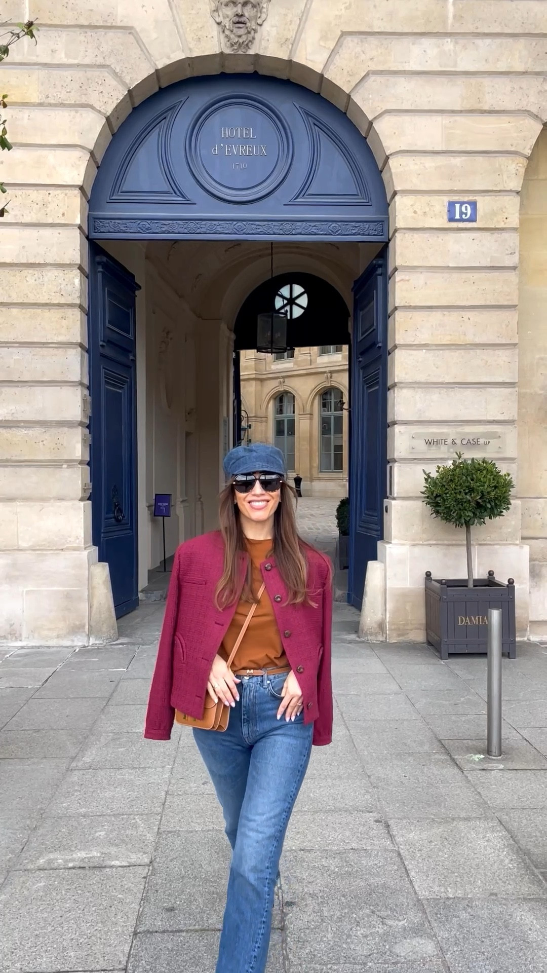 Outfit of the day meets the City of light. 
For reference: the jacket fit large to size, I’m wearing a size 0. The jeans are straight legged, I’m wearing a size 26. 

#LTKTravel #LTKStyleTip #LTKWatchNow