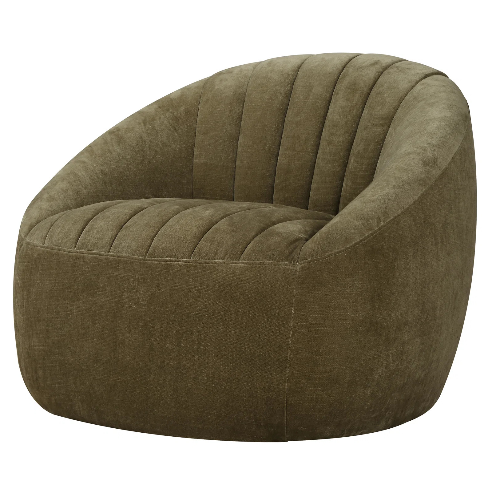 Hendrix Channel Tufted Swivel Chair | Wayfair North America