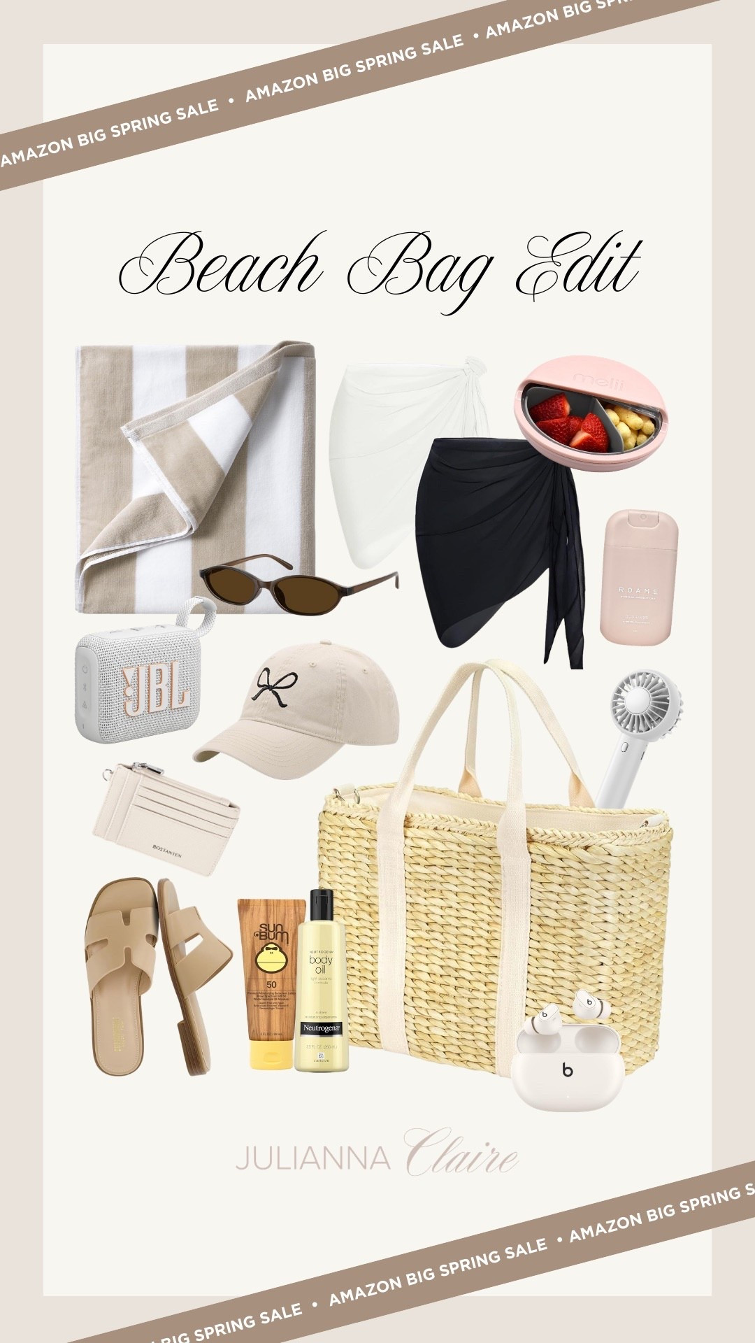 Beach bag essentials on sale at Amazon! Amazon big spring sale finds!

#LTKSaleAlert #LTKTravel #LTKSwim