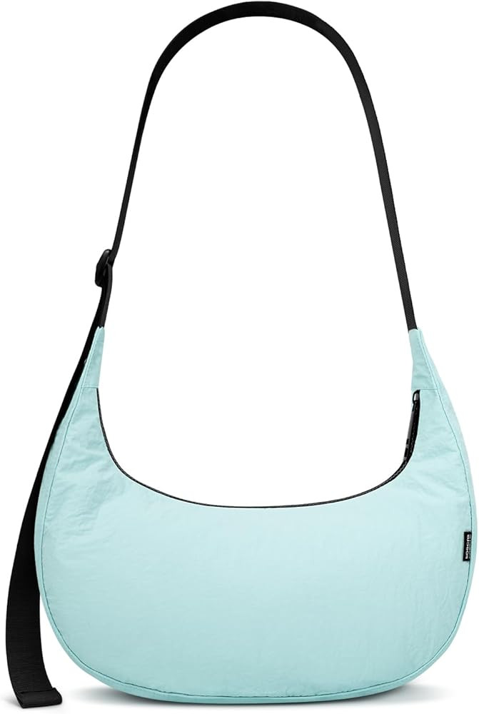 Iioscre Medium Crossbody Crescent Bag for Women Men Trendy, Nylon Crossbody Hobo Bag with Adjusta... | Amazon (US)