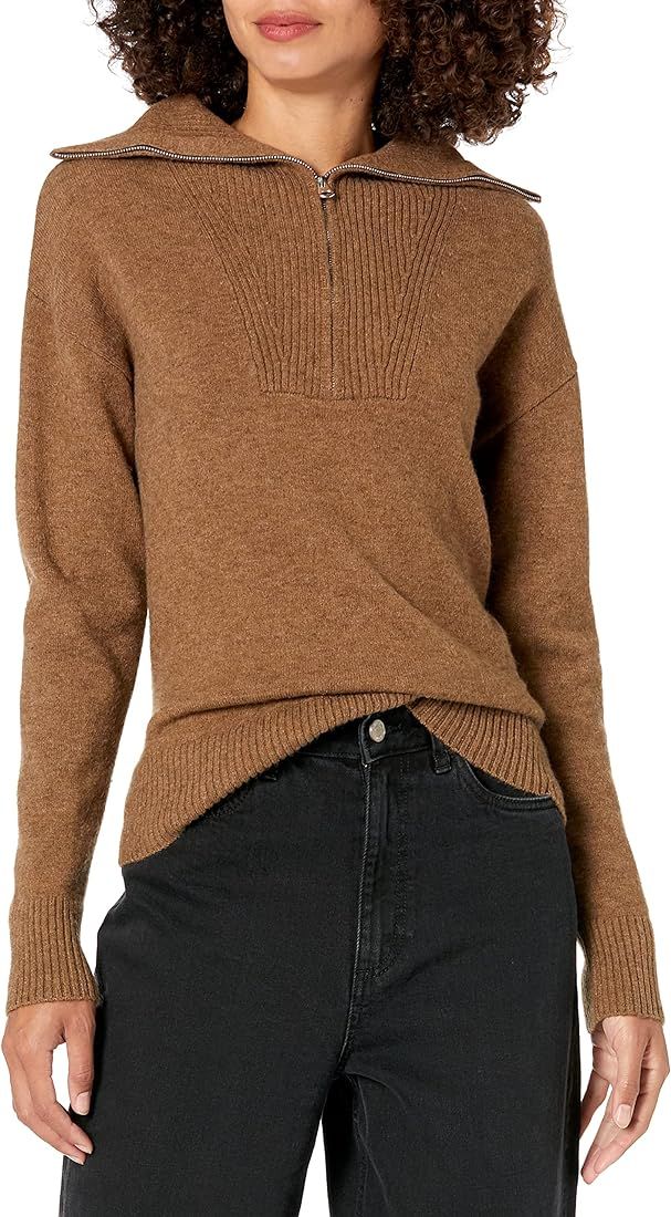 The Drop Women's Kai Half Zip Sweater | Amazon (UK)
