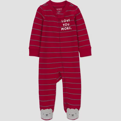 Carter's Just One You® Baby Valentine's Day Love You More Koala Sleep N' Play - Red 3M | Target