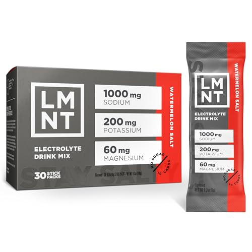 LMNT Zero Sugar Electrolytes - Watermelon Salt | Drink Mix | 30-Count | Amazon (UK)