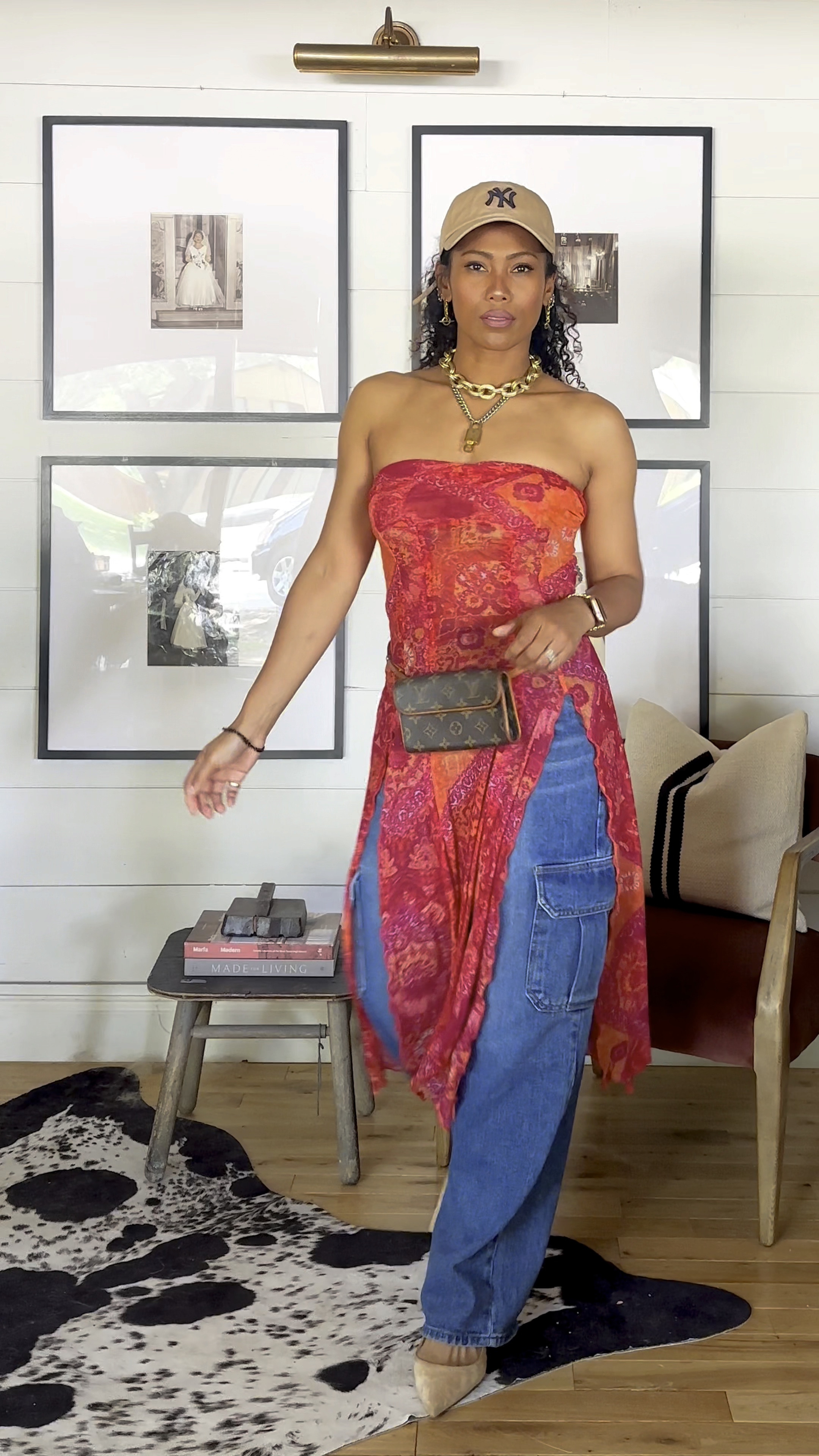 Experimenting with the dress with jeans trend from #coasttocoast 🤠🗽🫶🏾
I’ve missed this so much y’all.
I’ve missed finding multiple ways to wear my ootd’s. As an educator, mom of 3 busy girls, and now new entrepreneur, money is tight, and more than ever, we have to be conscious of spending. If I do buy a new piece, I want to be sure it’s versatile enough to turn into multiple looks. 
Be sure to check out me and my business partner’s new company, @hooksandgems.co which is where you can curate your own jewelry with our incredible charm bar. 











#dallasinfluencer #fashionfinds 
#affordablefashion #streetstyle #ootd
#dallasbusiness #blasian #fashioninfluencer #instagood #viral #fyp #ltk #affordablefashion #streetchic #streetfashion #hooksandgems #charmaddict


#LTKStyleTip #LTKVideo #LTKFindsUnder100