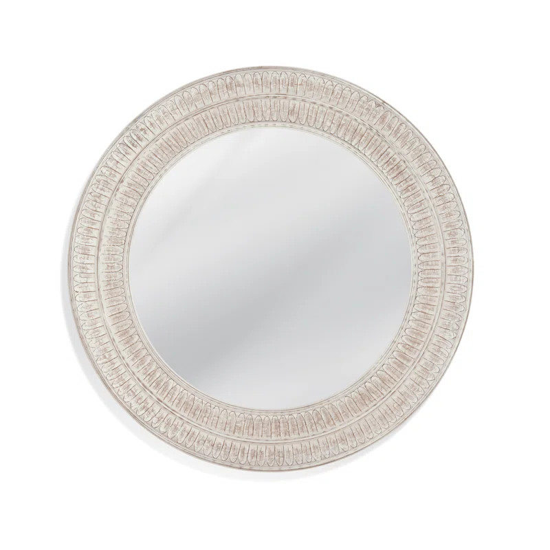 Nyshae Distressed Accent Mirror | Wayfair Professional