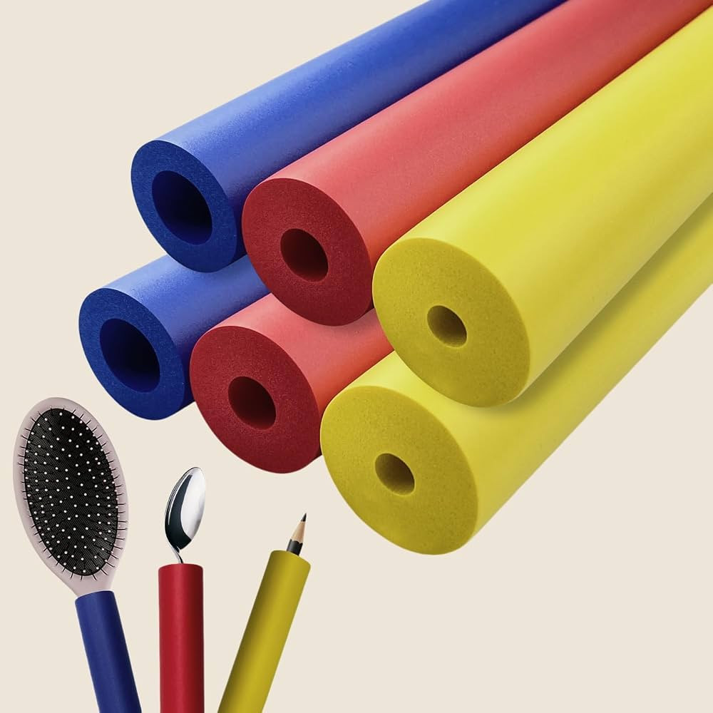 Foam Grip Tubing for Utensils Tools Pens - 3 Sizes, Comfort Grip for Elderly, Disabled, Arthritis... | Amazon (US)