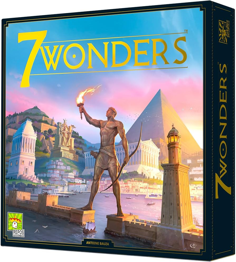 Asmodee 7 Wonders Board Game (New Edition) - Lead Your Civilization to Prosperity, Strategy Game ... | Amazon (US)