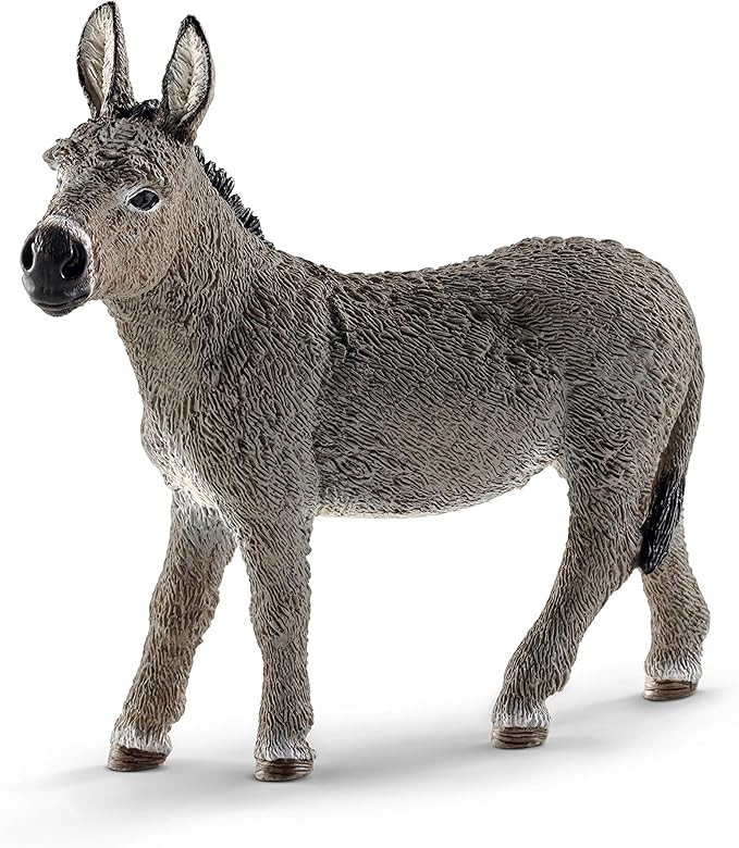 SCHLEICH Farm World Donkey Educational Figurine for Kids Ages 3-8 | Amazon (US)