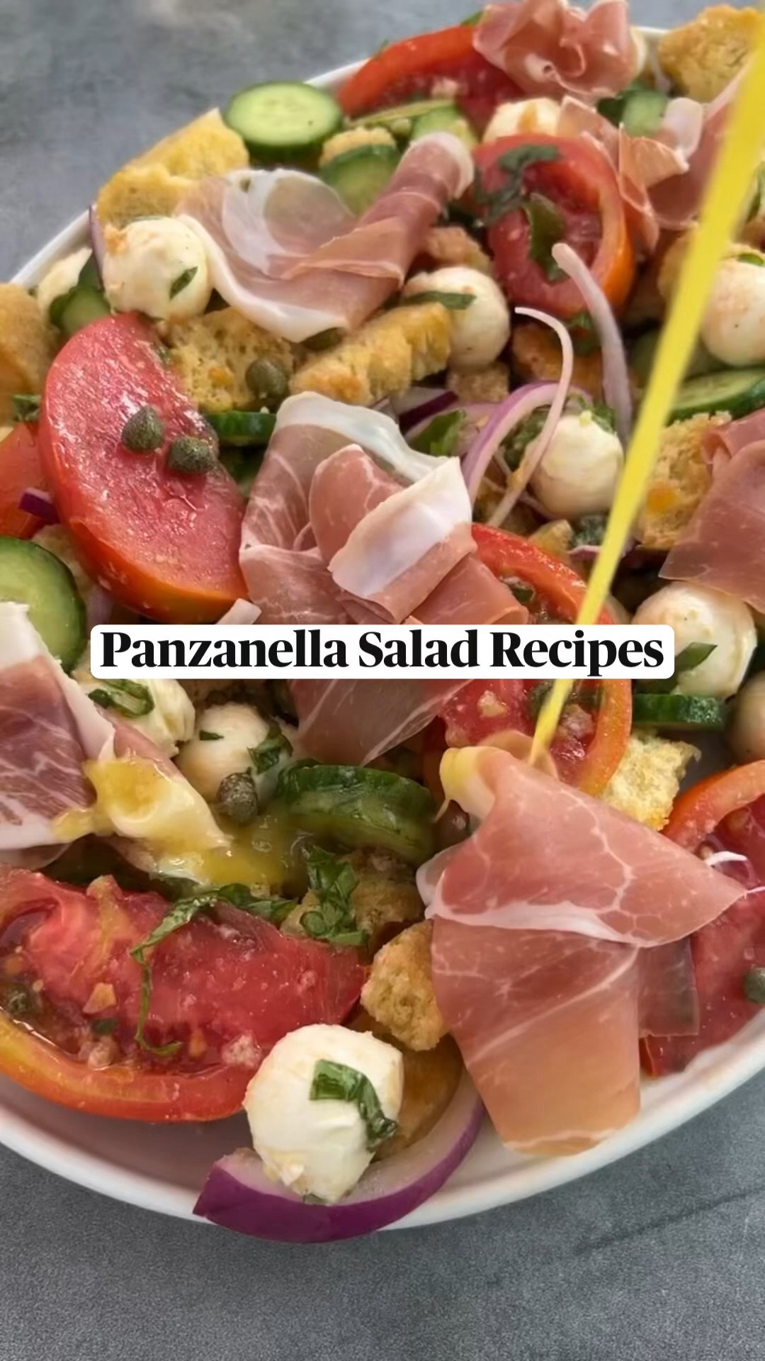 LINK IN BIO to preorder The Wine & Cheese Board Deck. And full recipe for this Panzanella Salad on the blog. #feedfeed #food52

#LTKHome #LTKStyleTip #LTKSeasonal