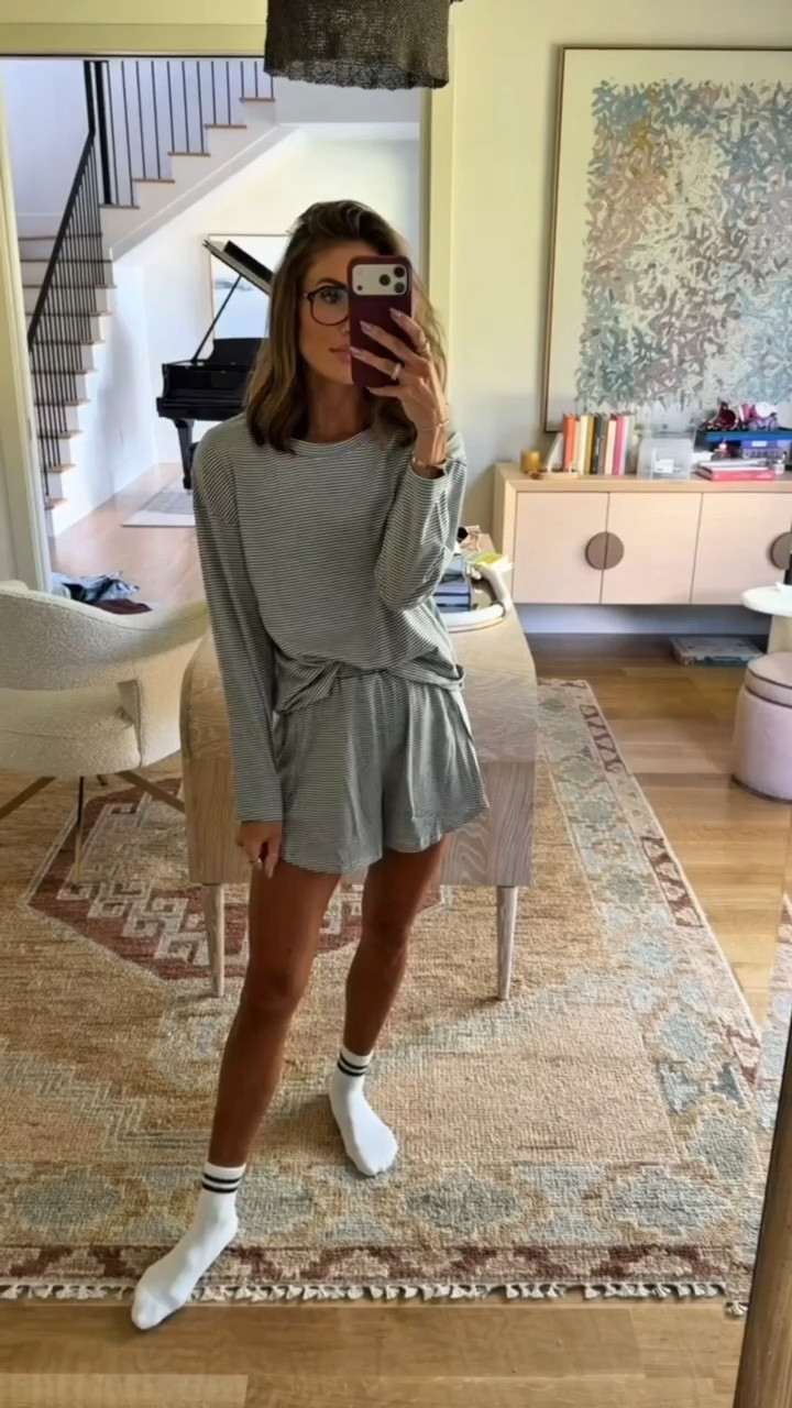 amazon pajamas / loungewear set under $30! 🤍