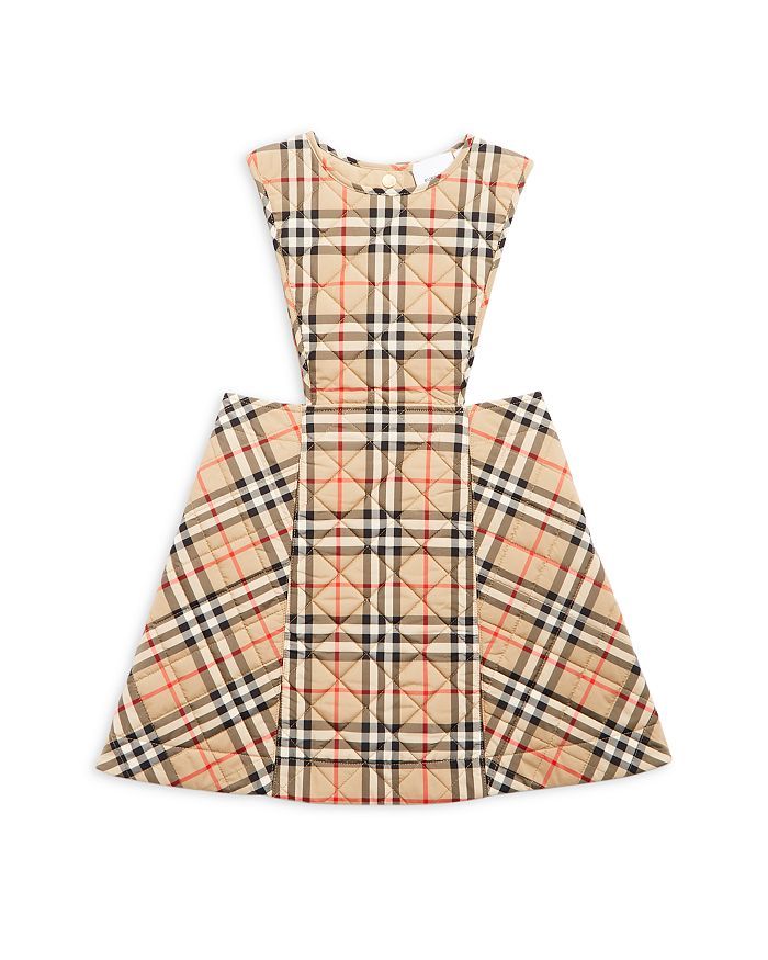 Girls' Halima Quilted Vintage Check Pinafore Dress - Little Kid, Big Kid | Bloomingdale's (US)