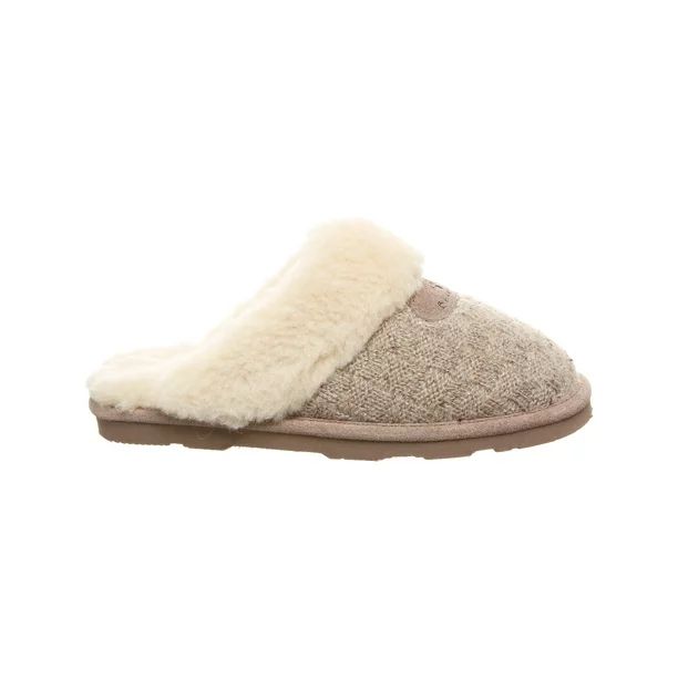 Bearpaw Collette Wool Blend Scuff Slipper (Women's) | Walmart (US)