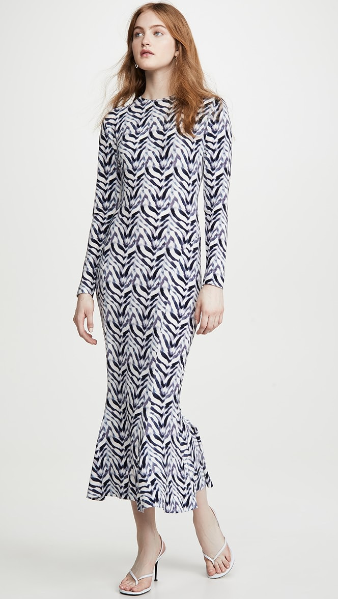 Long Sleeve Fishtail Dress | Shopbop