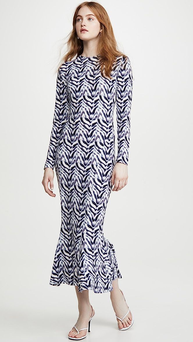 Long Sleeve Fishtail Dress | Shopbop
