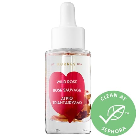 KORRES Wild Rose Vitamin C Active Brightening Oil 1.01 oz/ 30 mL | Sephora (US)