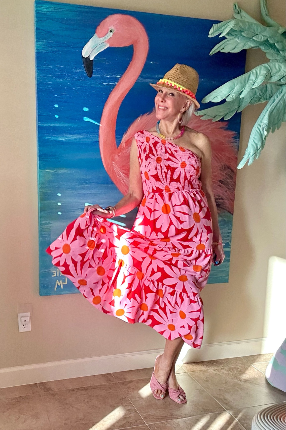 Everyone wanted to know about this dress. So cute, choose from many prints and budget friendly.
Wearing a size medium which is about a 6/8
@amazonfashion One shoulder midi dress
@anthropologie sandals (run tts) 


#LTKunder50 #LTKFind #LTKSeasonal