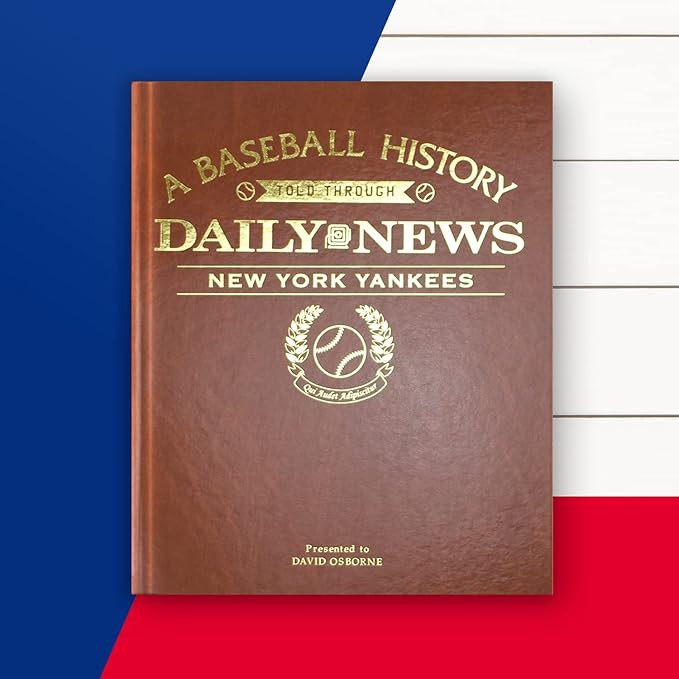 Signature gifts Personalized Baseball History Book - Sports Fan Gift - A Major League History Tol... | Amazon (US)