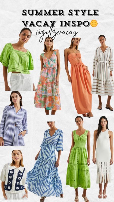 Summer style inspo. Summer outfit. Resort outfits. Vacation outfits. Beach outfit. Pool outfits. Memorial Day sale. Memorial Day weekend outfit. July 4th outfits. Europe trip. Asia trip. Beach trip. Europe trip. London trip. Maxi dress. Linen outfit. Midi dress. Two piece sets. Swim coverup. Swim outfits. White dress. Spring outfit. Long dress. Comfortable clothes. Mom friendly outfits. Summer dress. Swimsuit. Maternity clothes. Summer wedding dress. 

#LTKSwim #LTKTravel #LTKStyleTip