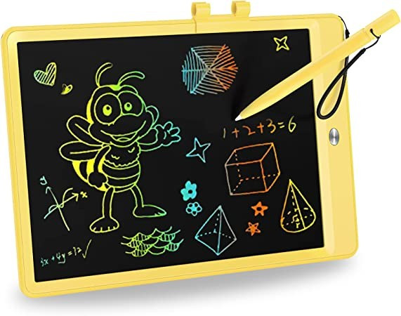Amazon.com: KOKODI LCD Writing Tablet, 10 Inch Colorful Toddler Doodle Board Drawing Tablet, Eras... | Amazon (US)