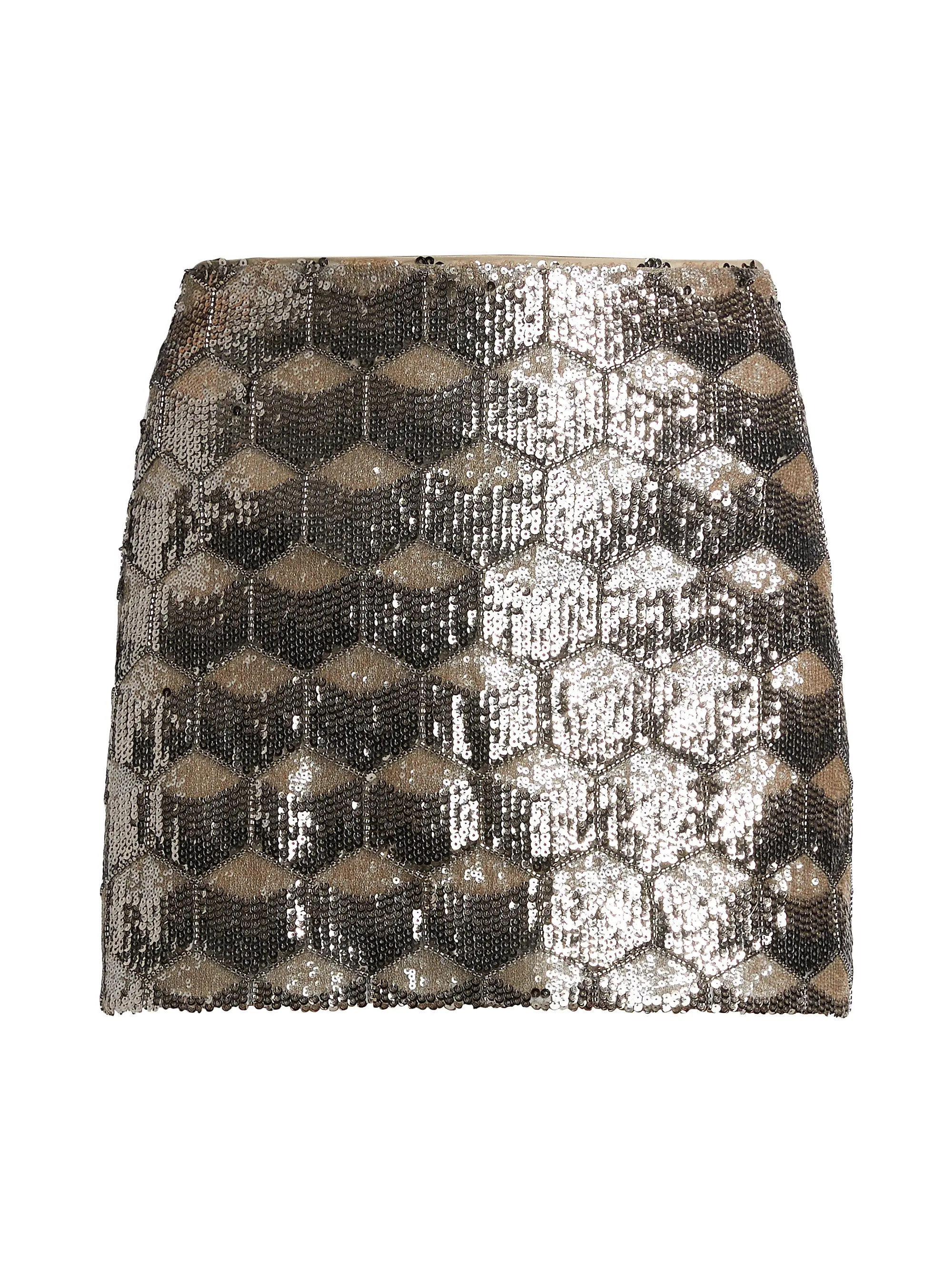L'AGENCE Leroy Embellished Miniskirt | Saks Fifth Avenue | Saks Fifth Avenue
