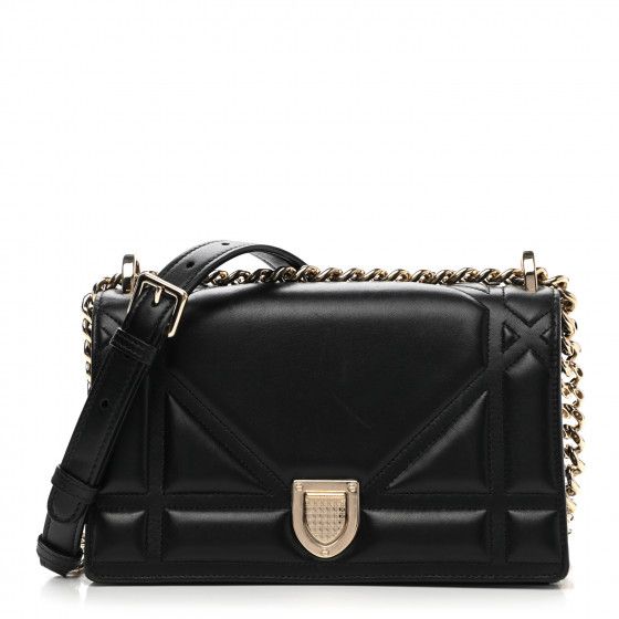 CHRISTIAN DIOR

Lambskin Medium Diorama Flap Bag Black | Fashionphile