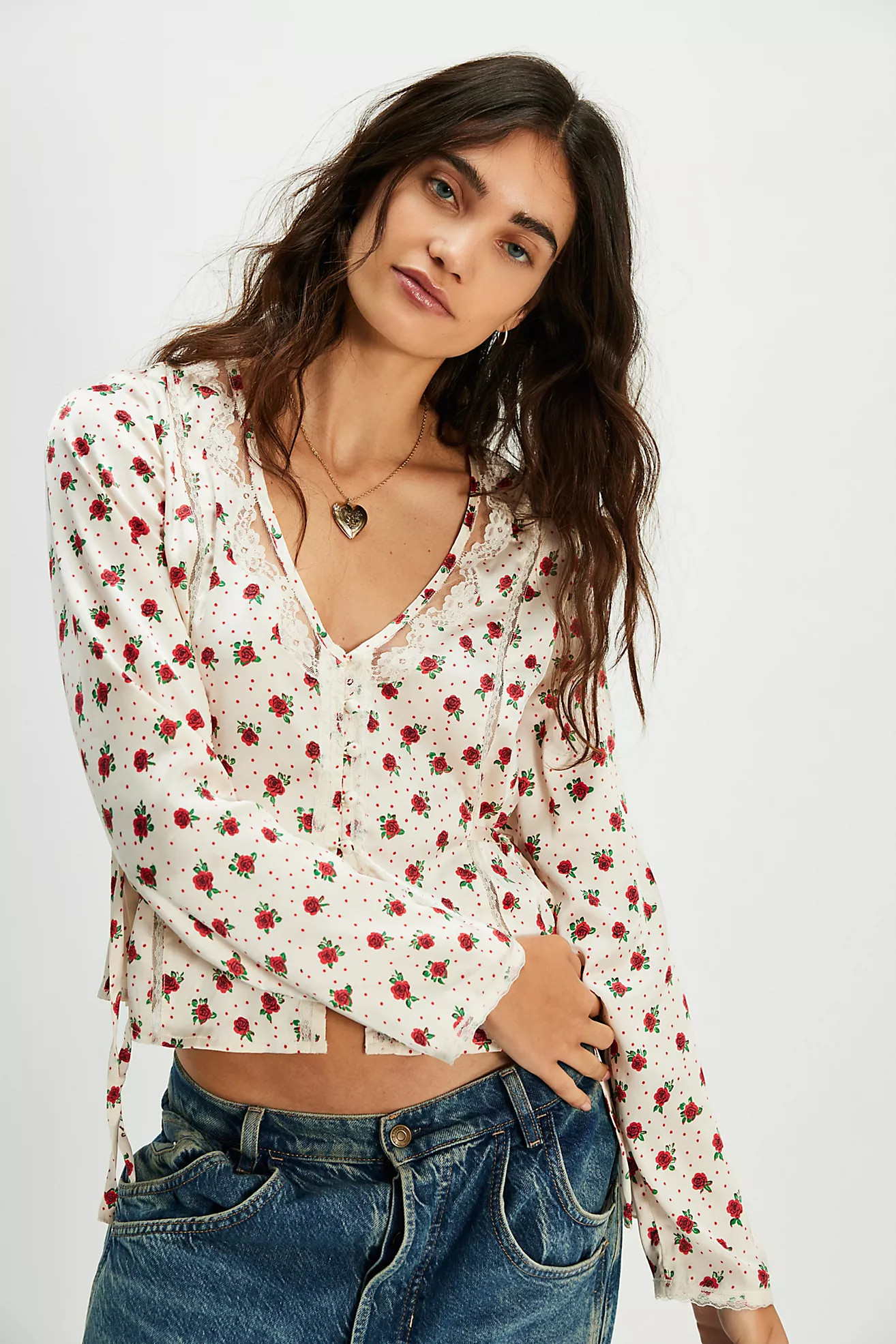 Field Of Roses Top | Free People (Global - UK&FR Excluded)