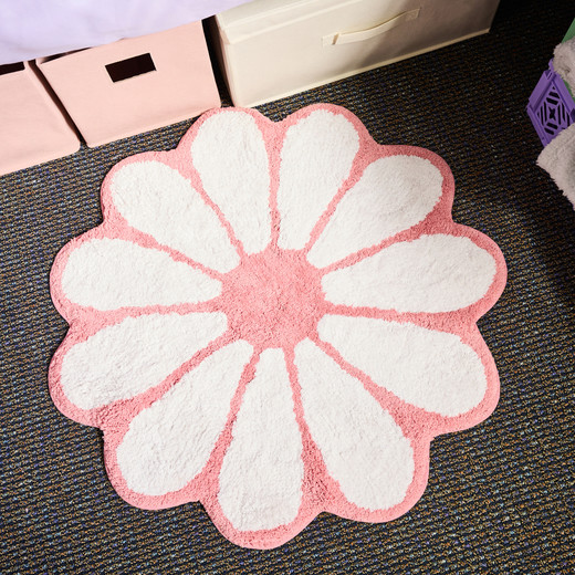flower shaped rug 30in x 30in | Five Below