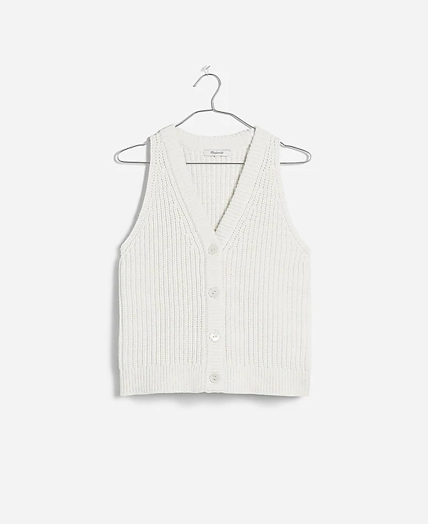 Cutaway Sweater Vest | Madewell