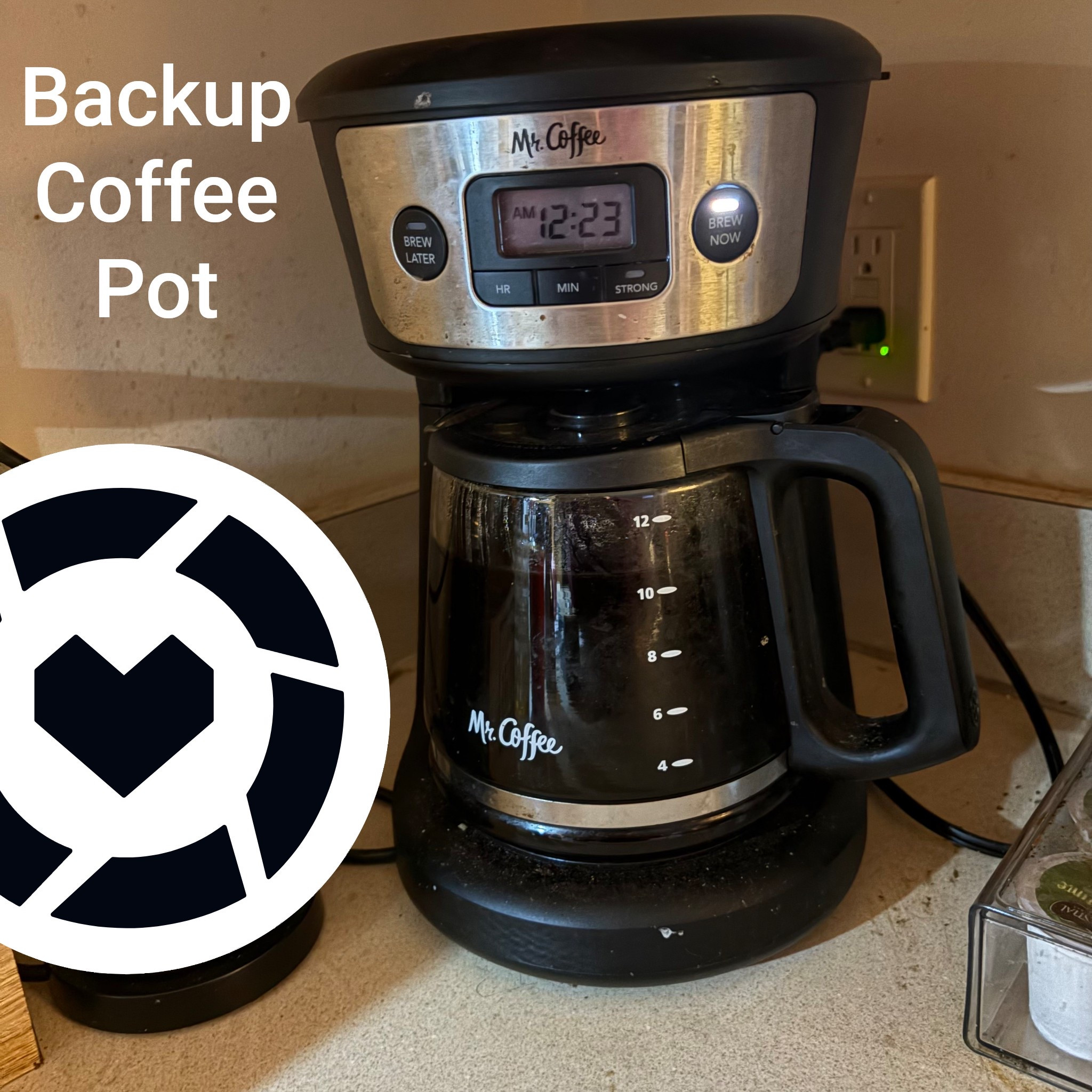 This is my quick grab back up coffee pot 

#LTKHome