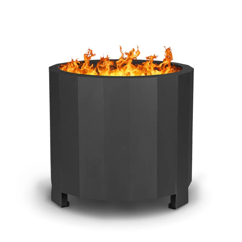 Portable Commercial Grade Outdoor Smokeless Wood Burning Fire Pit | Wayfair North America