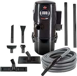 BISSELL Garage Pro Wall-Mounted Wet Dry Car Vacuum/Blower With Auto Tool Kit, 18P03 | Amazon (US)