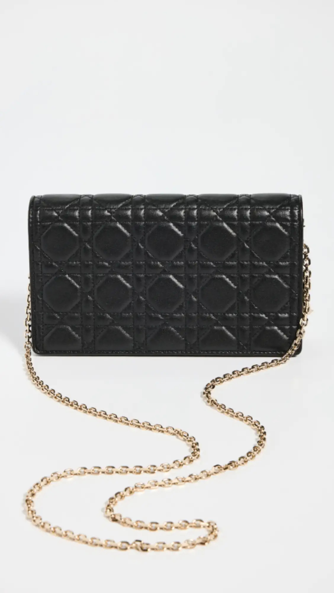 Shopbop Archive Dior Cannage Lady Dior Clutch, Lambskin | Shopbop | Shopbop