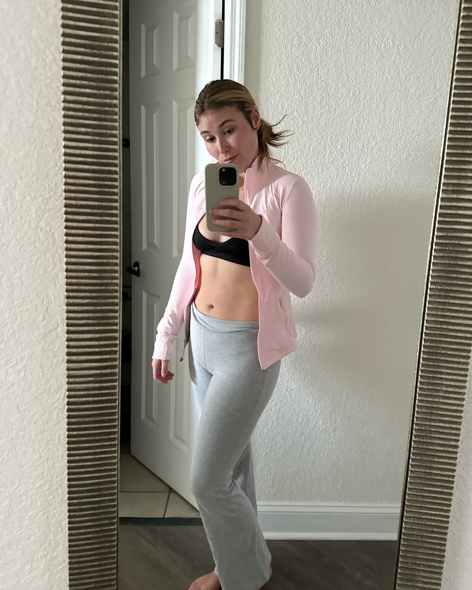 Love still being cute for a home workout 💖🌸🎀

#LTKFitness #LTKActive #LTKMidsize