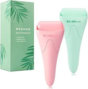 2 Pack Ice Roller for Face and Body Massage, Facial Roller Skin Care Tool for Reduce Wrinkles and... | Amazon (US)