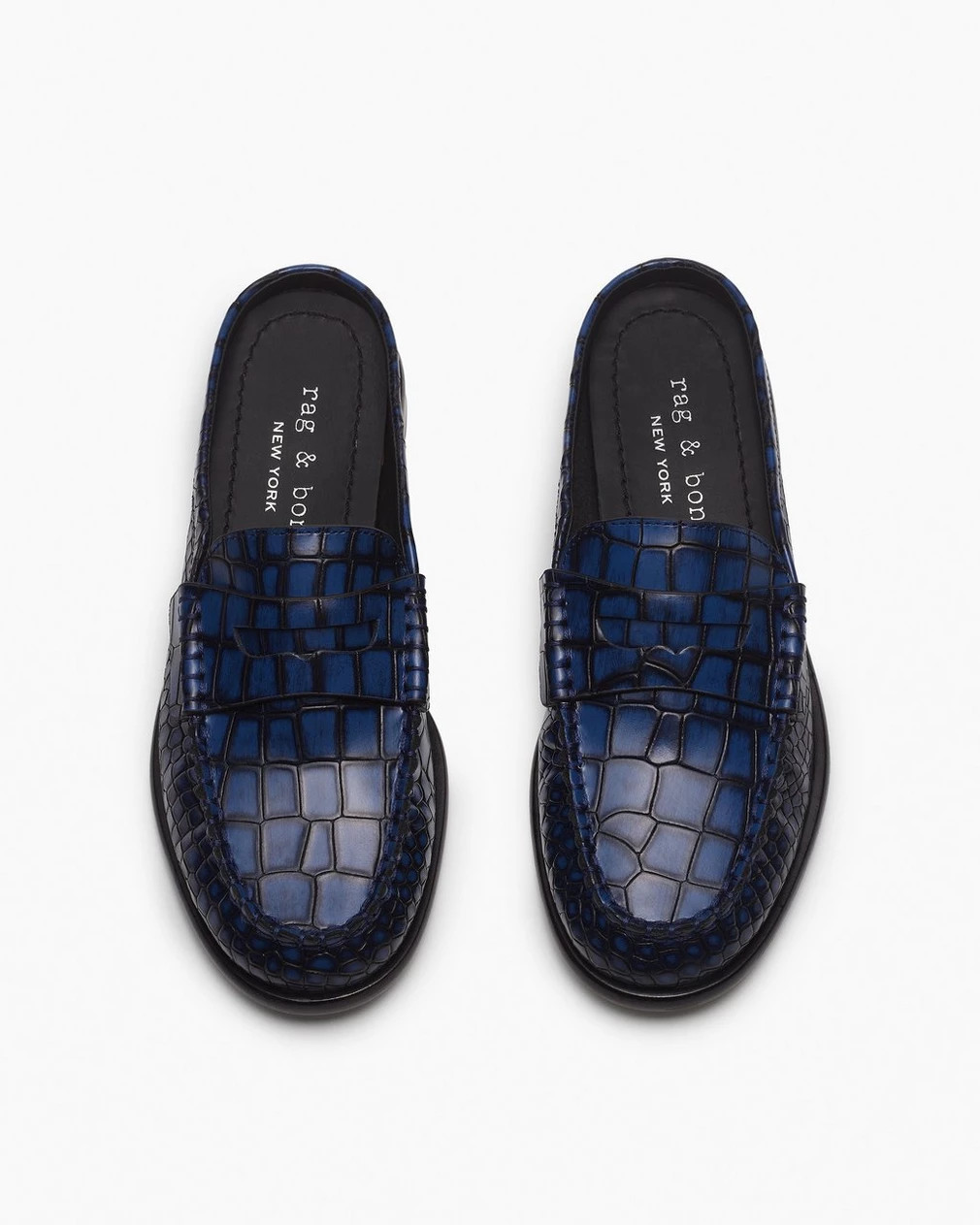 Carter Embossed Leather Mules | rag & bone