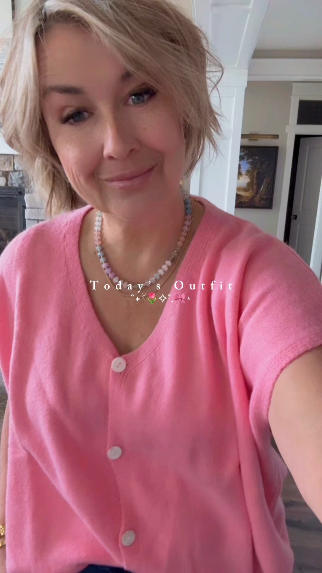 ✨Today’s Outfit✨
Sometimes simple and chic is the best combo. Loving this soft pink button-up blouse paired with wide-leg denim—it’s effortless, feminine, and perfect for everyday wear. The flowy top keeps it relaxed while the jeans bring structure, and I finished it off with comfy loafers for that laid-back but put-together vibe.
🌸 Feminine style over 40
👖 Wide-leg jeans outfit ideas
💗 Casual chic look for midsize women
☀️ Everyday outfit inspiration
🌿 Affordable and stylish fashion


#LTKFindsUnder50 #LTKMidsize #LTKStyleTip