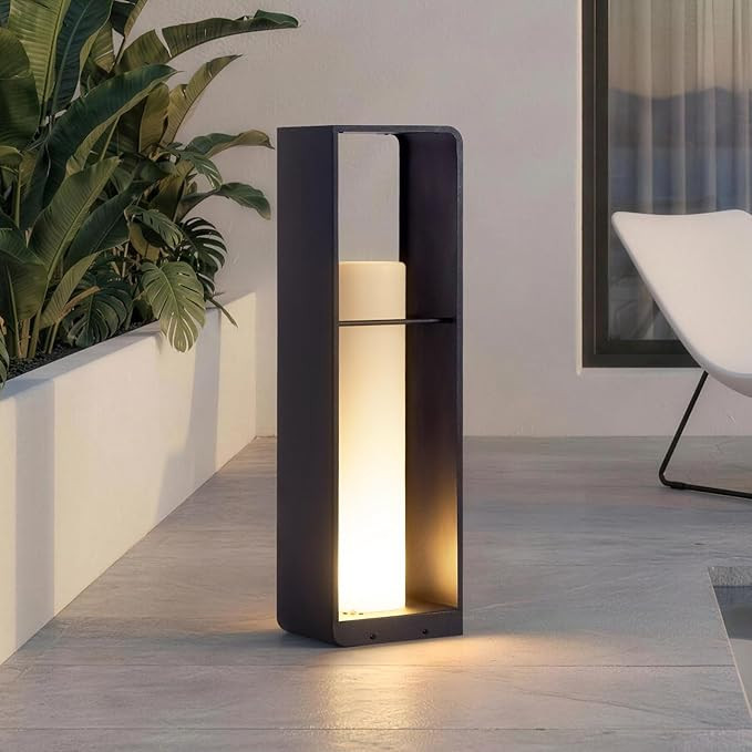 Led Corner Floor Lamp with Remote Control, IP65 Solar Lanterns Outdoor Waterproof, Unique Large F... | Amazon (US)